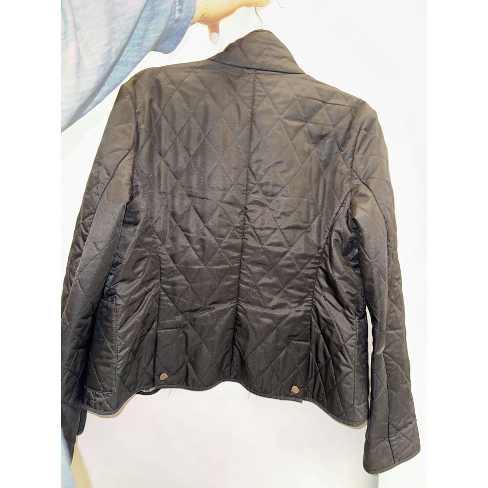 Burberry Quilted Jacket in Black - Good Condition - Picture 2 of 7